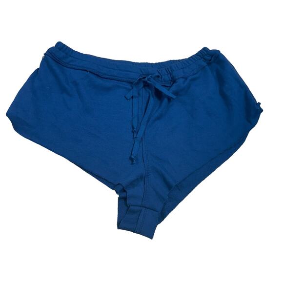 Free People NWOT Recline Back Sleep Shorts Navy Blue Size‎ X-Small - Picture 1 of 3